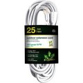 Gogreen GoGreen Power 16/3 SJTW 25ft Heavy Duty Extension Cord, GG-13725WH - White GG-13725WH